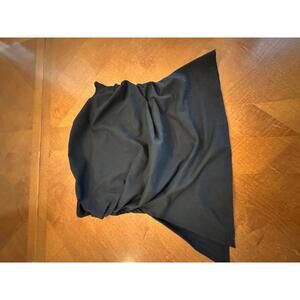 Black Strapless Women's Top